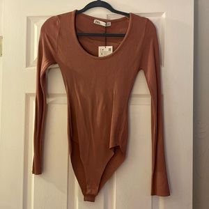 Zara long sleeve bodysuit